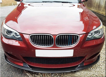 Front Bumper Lip (for M5, Carbon) for BMW 5 Series E60/E61 2003-2010 - image 3