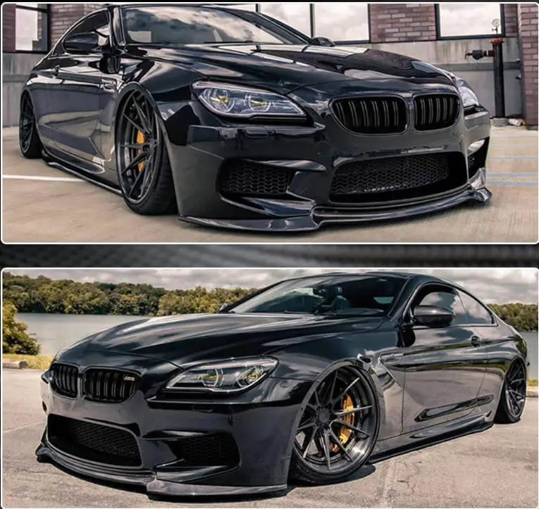 Rear Bumper Diffuser Carbon Fiber V4 (for M6) for BMW 6 F12/F13/F06 2011-2015 - image 3