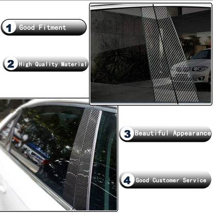 Carbon Pillar Covers (2017-2023) for Alfa Romeo Stelvio 2016- - image 5