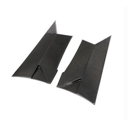 Covers on rear fenders (for coupe/cabriolet C63 AMG 2015-2019, Carbon) for Mercedes C-class W205 2014-2021 - image 3