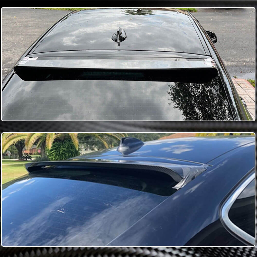 Rear Roof Spoiler Carbon Fiber for BMW X6 F-16 2014-2019 - image 3