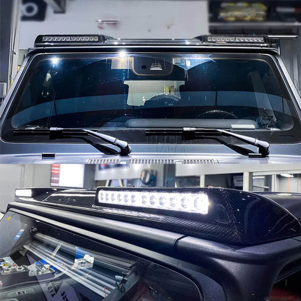 Visor AMG-Design (for 2004-2018, Carbon) for Mercedes G class W463 1990-2018 - image 3