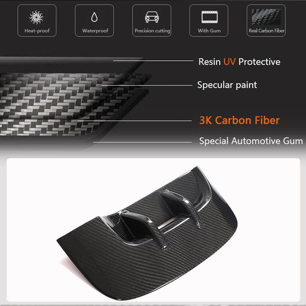 Front fender trims (Carbon) for Kia Stinger 2017-2023 - image 3