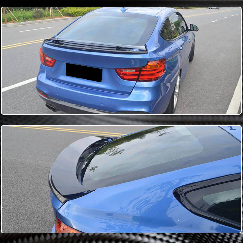 Rear Trunk Spoiler Carbon Fiber V2 (for F34) for BMW 3 series F-30/31/34 2012-2019 - image 3