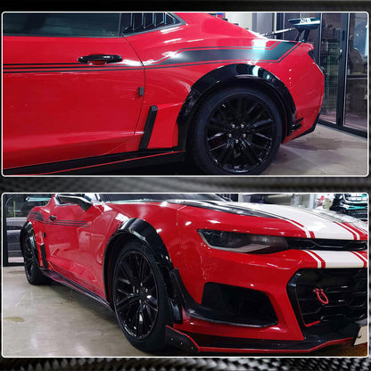 Fender Flares (2016-2019, Carbon) for Chevrolet Camaro 2015- - image 3