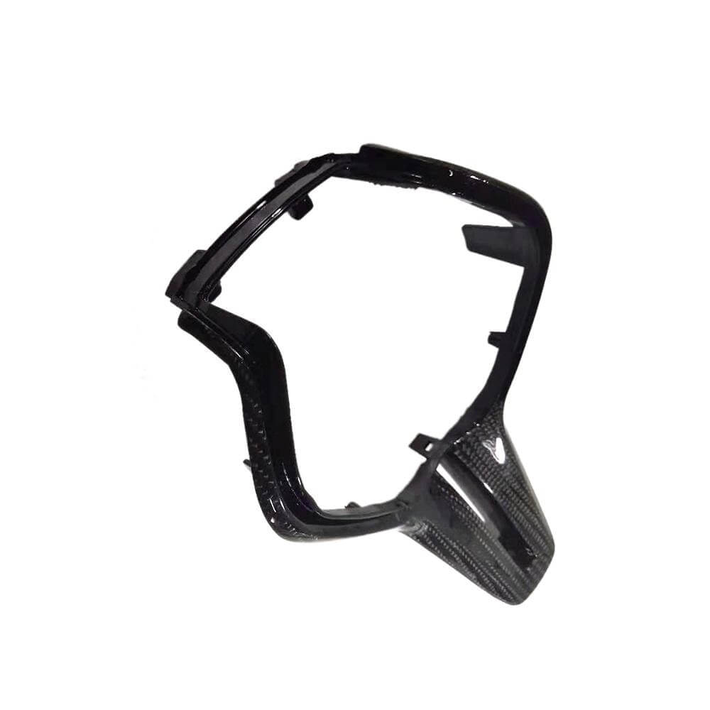 Steering wheel cover (2017-2019, Carbon) for Nissan GT-R - image 3