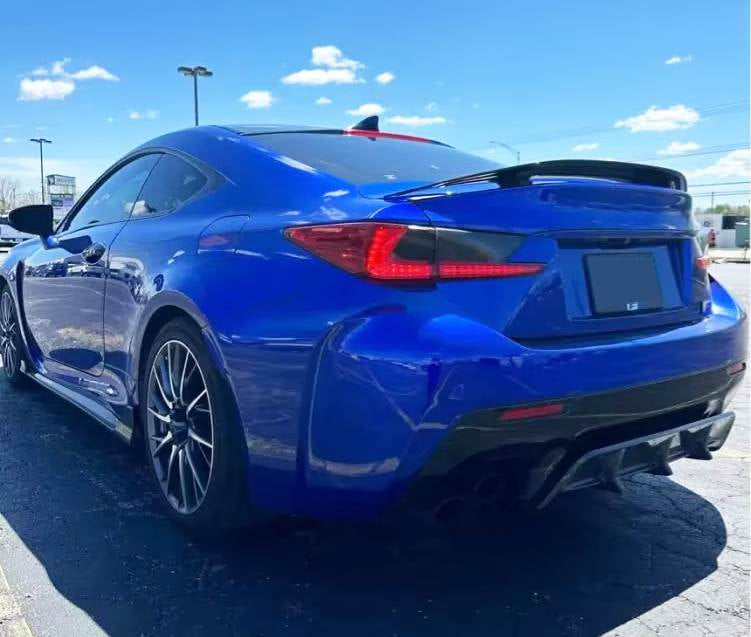Rear Bumper Diffuser for RC F 2014-2018, Carbon for Lexus RC 200t 2014- - image 3