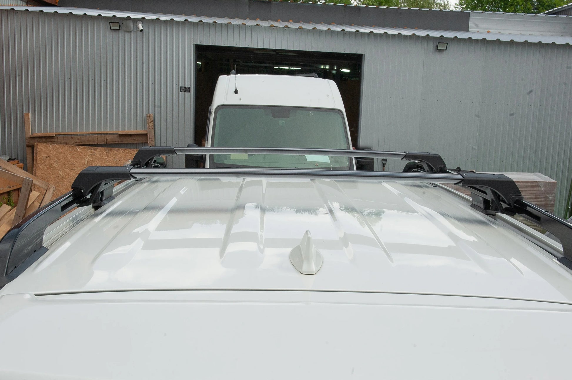 Roof rack cross bars for standard roof rails without lock Flybar V1 (2 pcs) for Kia Carnival 2021- - image 3