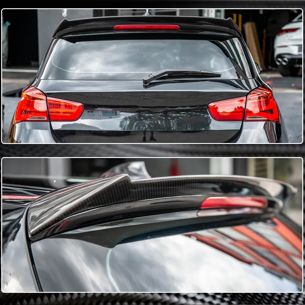 Rear Roof Spoiler Carbon Fiber V1 (F20/F21) for BMW 1 series F20/21 2011-2019 - image 3