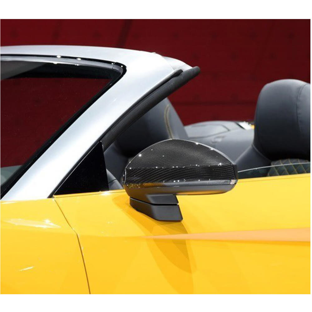 Mirror Covers Add-on Dry Carbon Fiber for Audi TT 2014-2023 - image 3