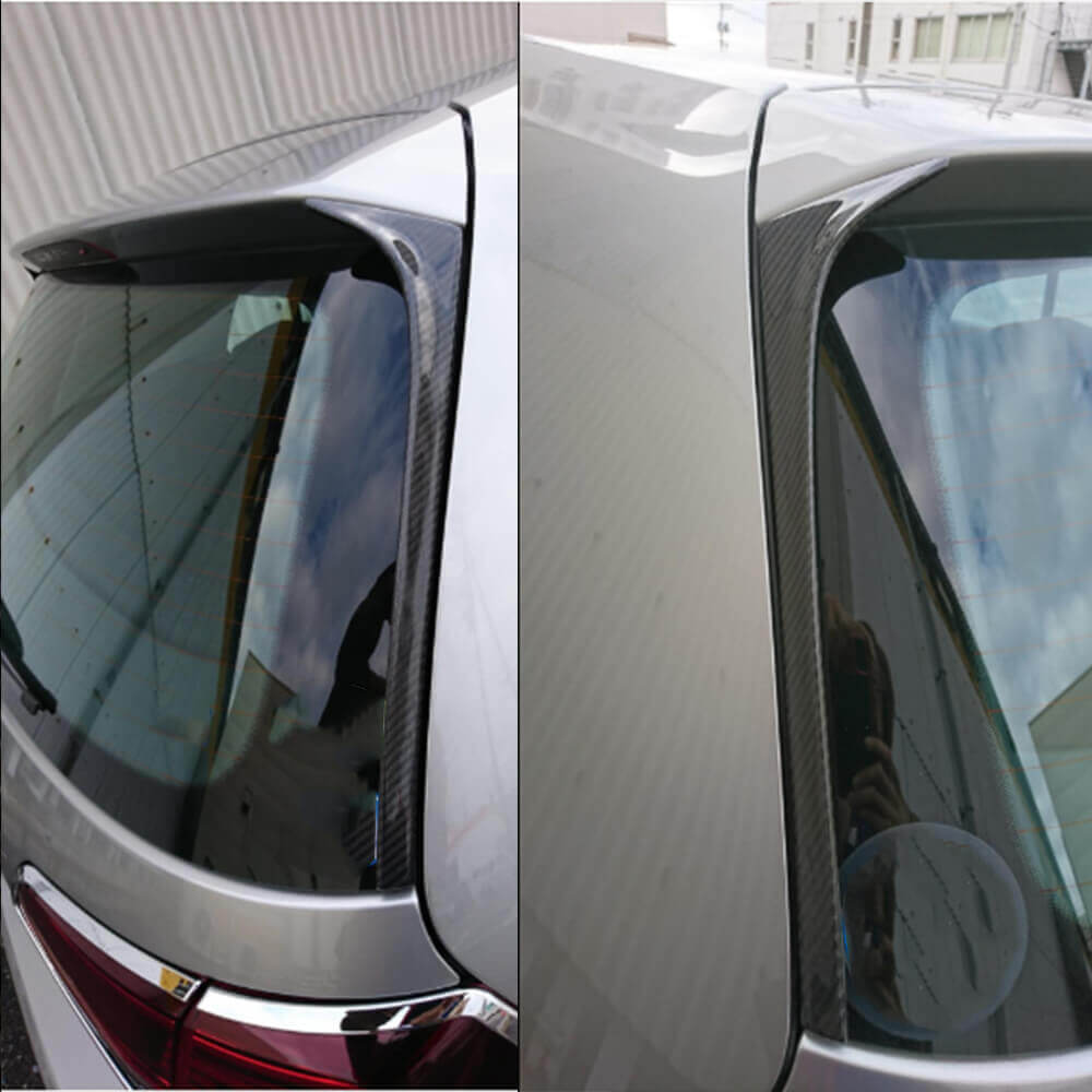 Carbon Rear Window Pillar Covers (for Base) for Volkswagen Golf 7/E-Golf 2012-2020 - image 3