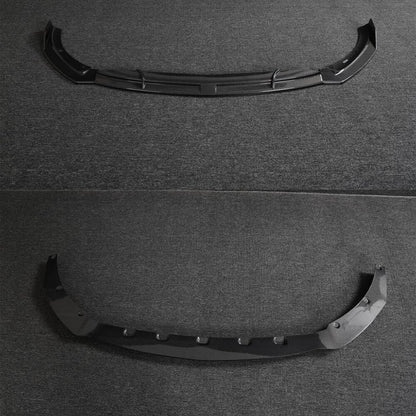 Front Bumper Lip Spoiler (for CLA45 AMG SD, Carbon) for Mercedes CLA C118 2019- - image 3