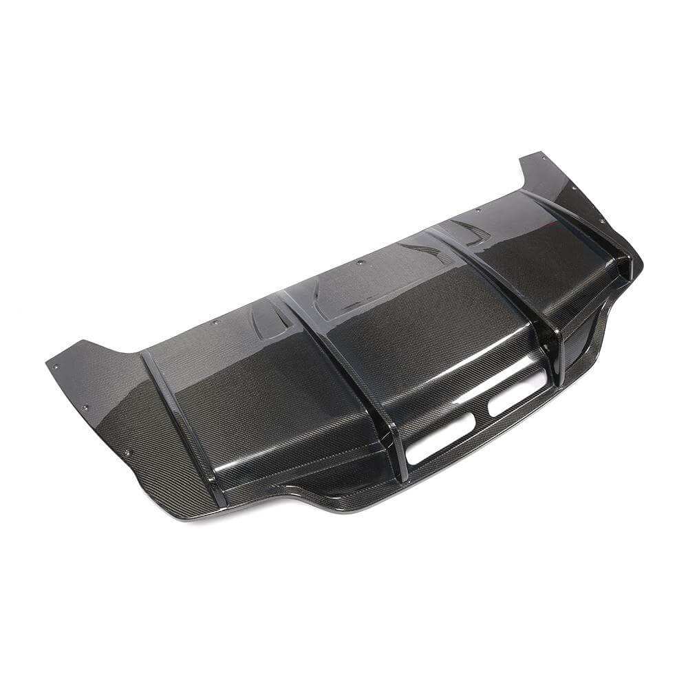 Rear bumper diffuser (for AMG-Line 2015-2018, Carbon) for Mercedes S-class C217 Coupe - image 3