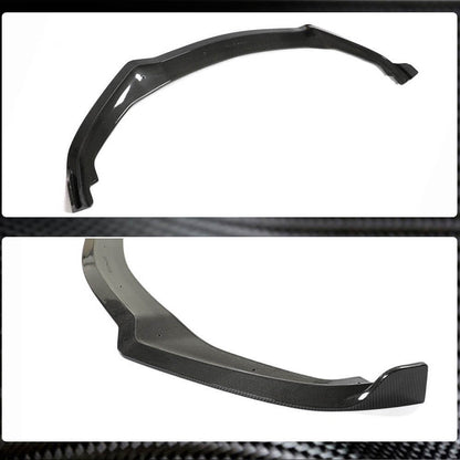 Lip V1 front bumper cover (for Q60 2016-2022, Carbon) for Infiniti Q50/Q60 2013-2024 - image 3