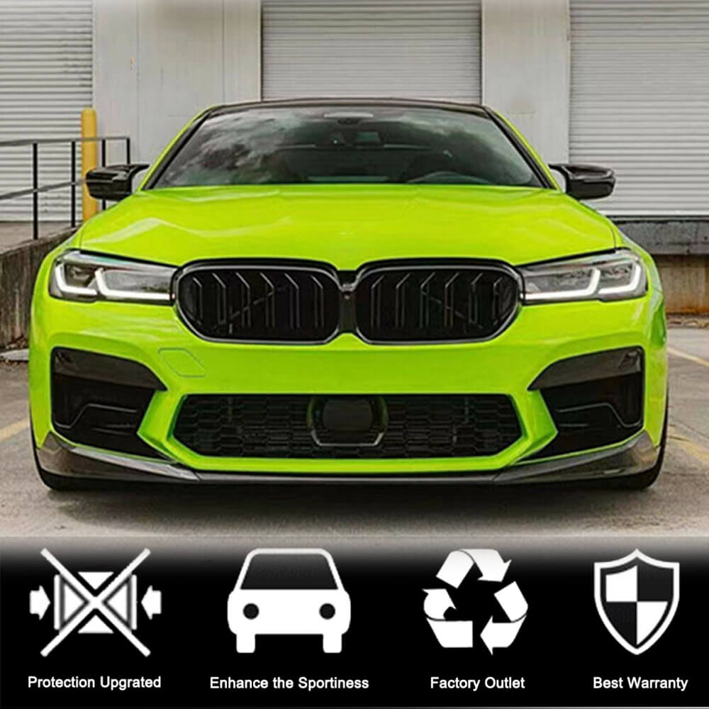 Grille outline (2021-2023, Carbon) for BMW 5 Series G30/31 2017-2023 - image 3