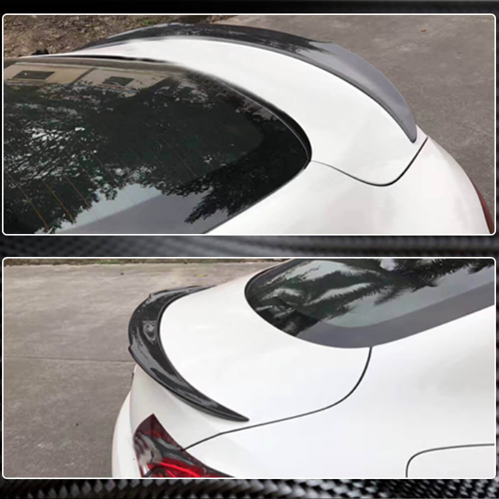 Spoiler V9 (for coupe 2015-2019, Carbon) for Mercedes C-class W205 2014-2021 - image 3