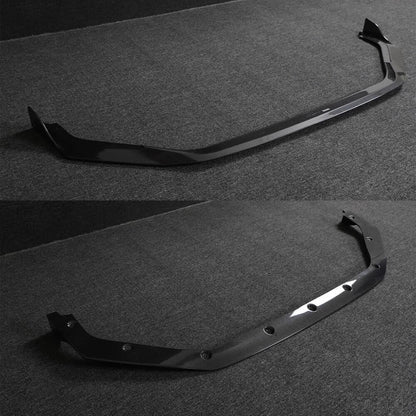 Cover on the front bumper Lip V3 (Carbon) for Honda Civic HB 2021↗ year - image 3