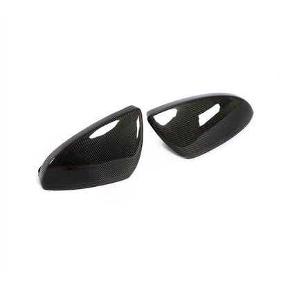 Mirror Covers Replacement Style Carbon Fiber V2 for Audi A6 C8 2018- - image 3