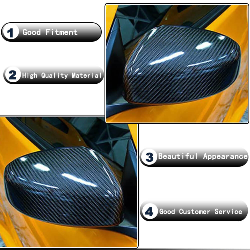 Mirror covers (Carbon) for Nissan 370Z - image 3