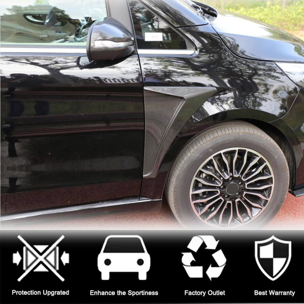 Mirror covers (2014-2019, Carbon) for Mercedes Vito / V-class W447 2014↗ year - image 3
