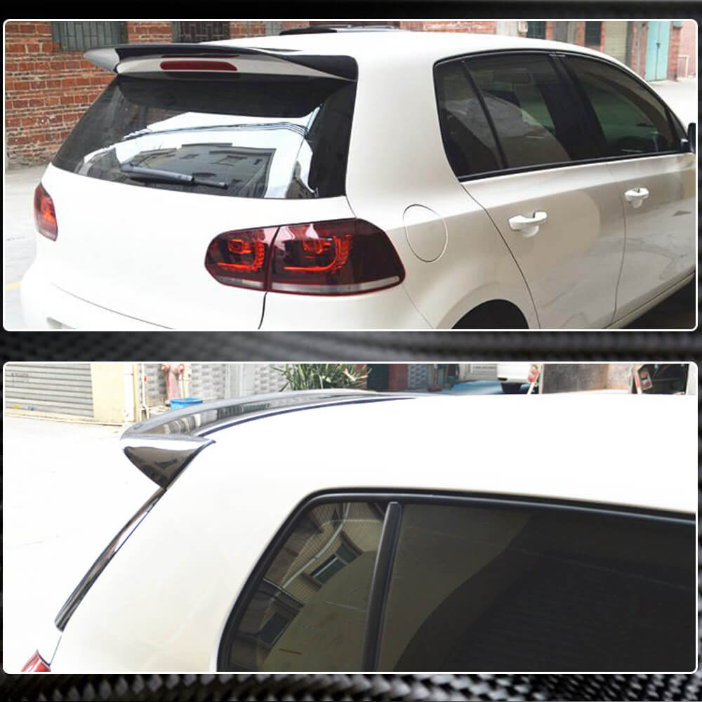 Spoiler V1 (for Base HB 2010-2013, Carbon) for Volkswagen Golf 6 2008-2014 - image 3
