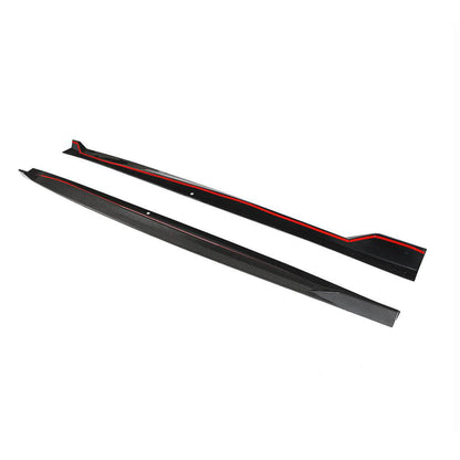 Carbon Side Skirt Covers V2 (Real Carbon) for BMW X5 G05 2019–2026 - image 3