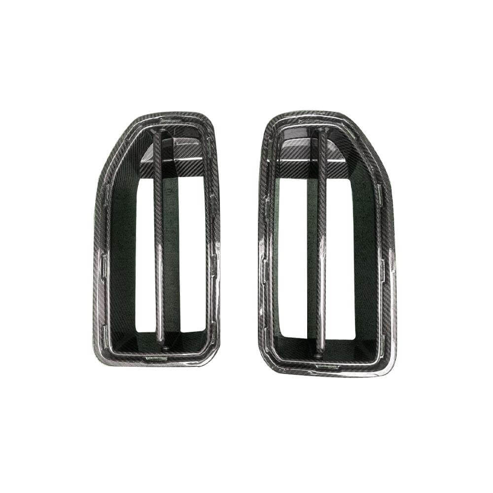 Dry Carbon Kidney Grilles (for G87) for BMW 2 Series G42 2021- - image 3