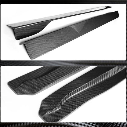Side Skirts for G37 Coupe 2009-2013 Carbon for Infiniti G25/G35/37 (V36/CV36) 2006-2015 - image 3