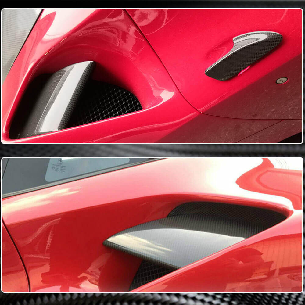 Rear fenders (2015-2019, Carbon) for Ferrari 488 GTB - image 3