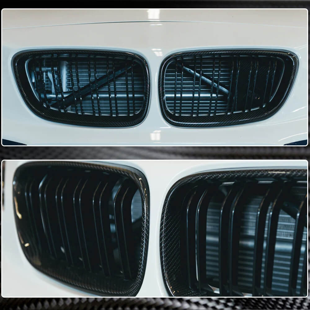 M-Look Kidney Grilles (Carbon) for BMW 2 Series F22/23 2014-2021 - image 3