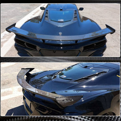 Spoiler V1 (Carbon) for Chevrolet Corvette C8 2019- - image 3