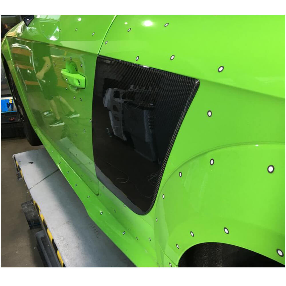 Rear fender flares (2015-2019, Carbon) for Audi TT 2014-2023 - image 3
