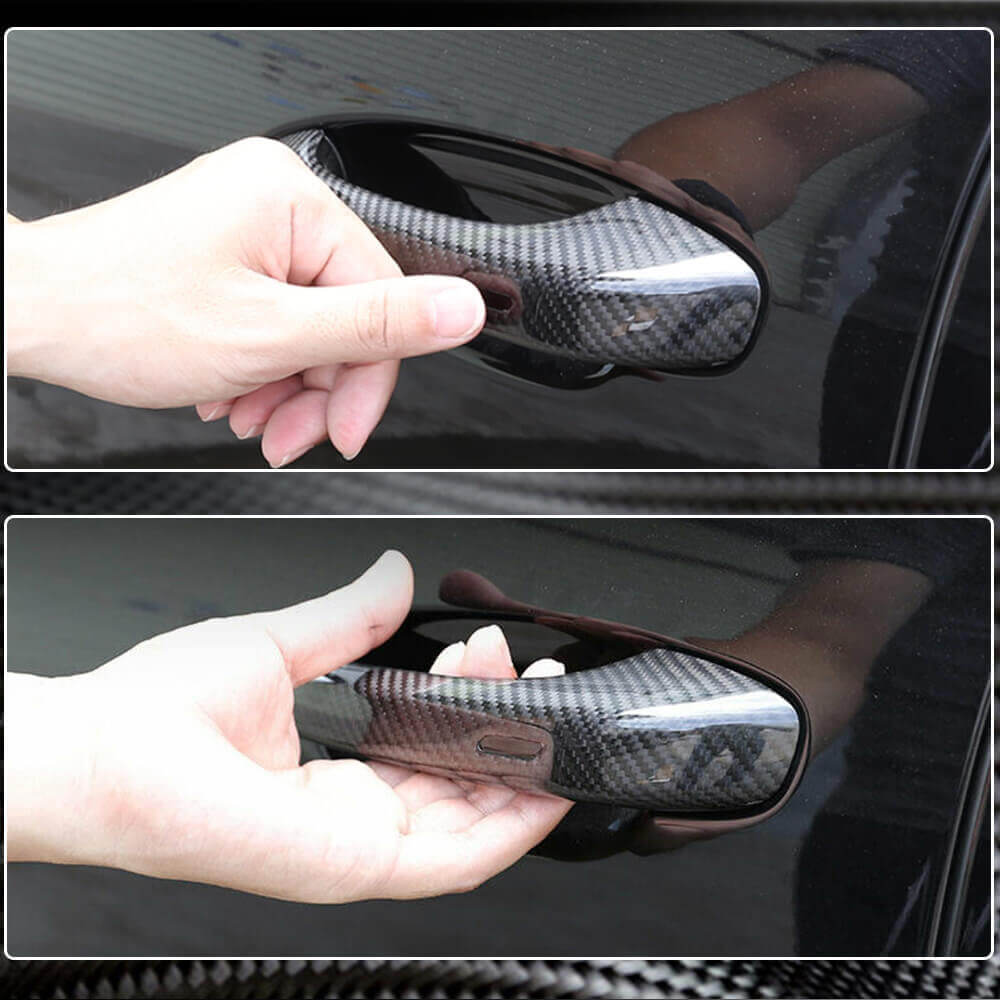 Carbon Door Handle Covers for Porsche Cayenne 2018- - image 3