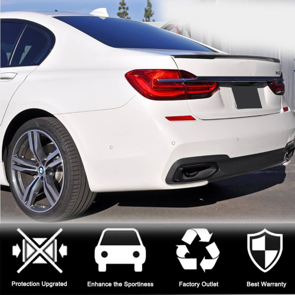 M-Style Spoiler (Carbon) for BMW 7 Series G11/G12 2015-2022 - image 3