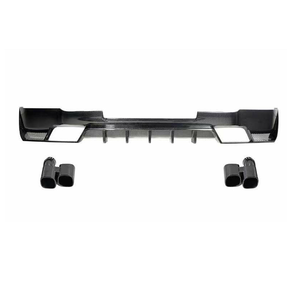 Rear Bumper Diffuser (Carbon) for Land Rover Defender 2019- - image 3