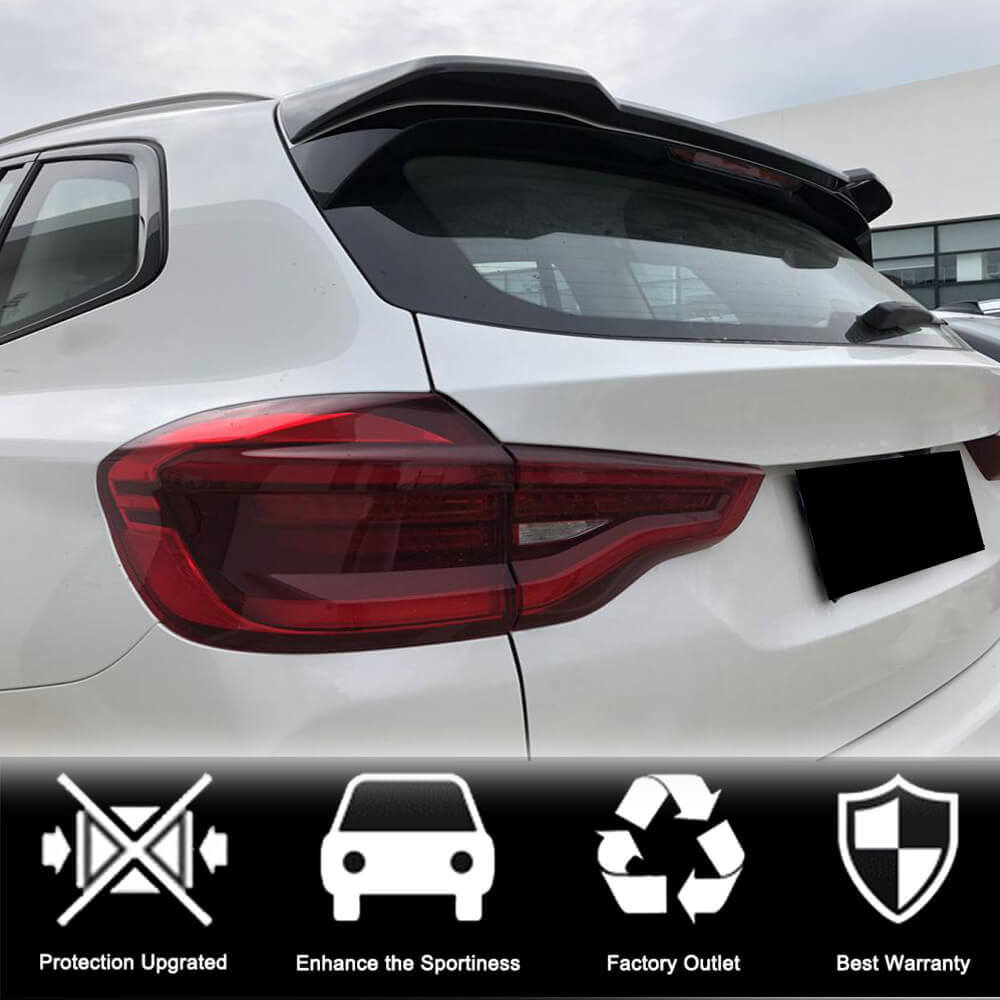 Rear Roof Spoiler Carbon Fiber V1 for BMW X3 G01 2018- - image 3