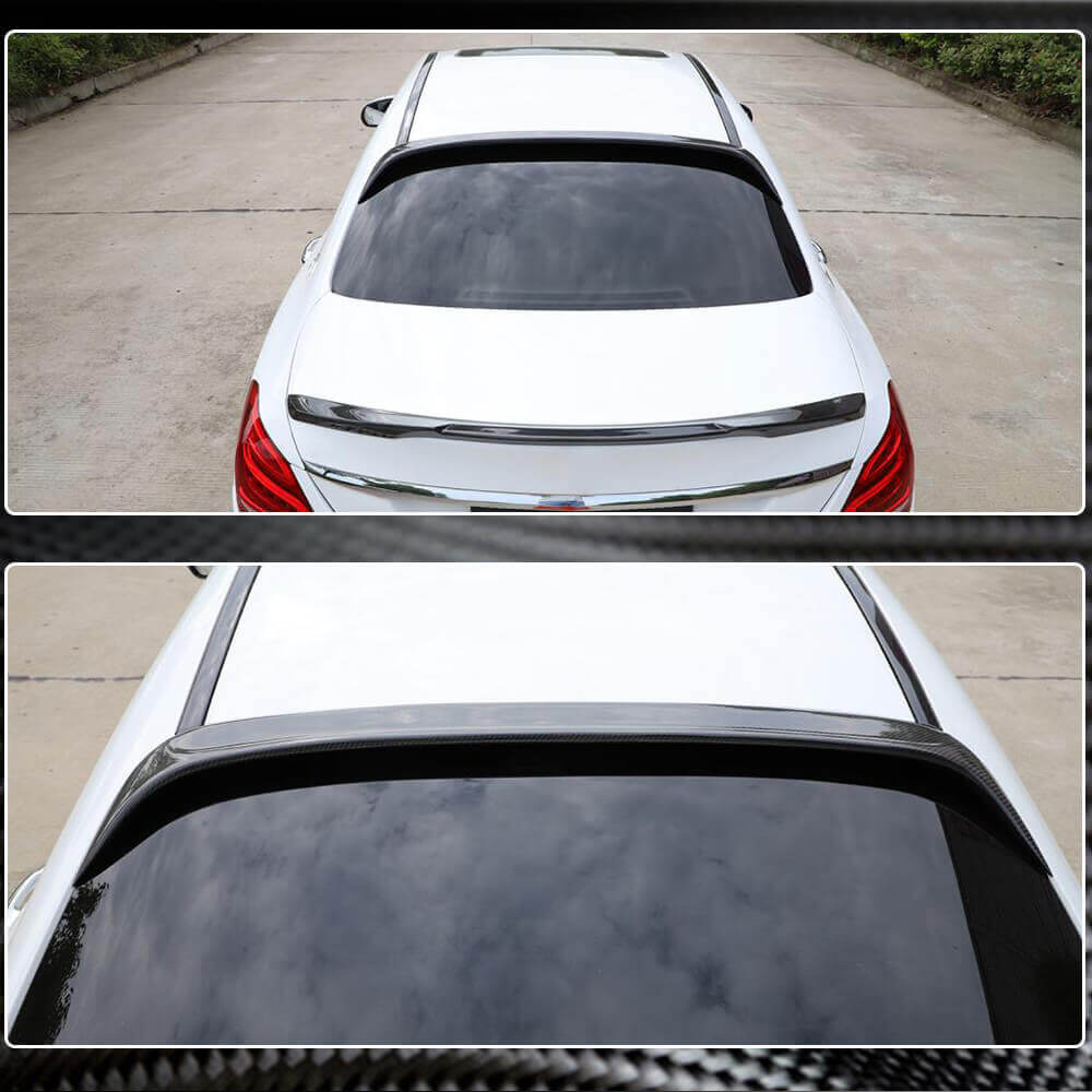 Visor Trim (for SD 2015-2019, Carbon) for Mercedes C-сlass W205 2014-2021 - image 3