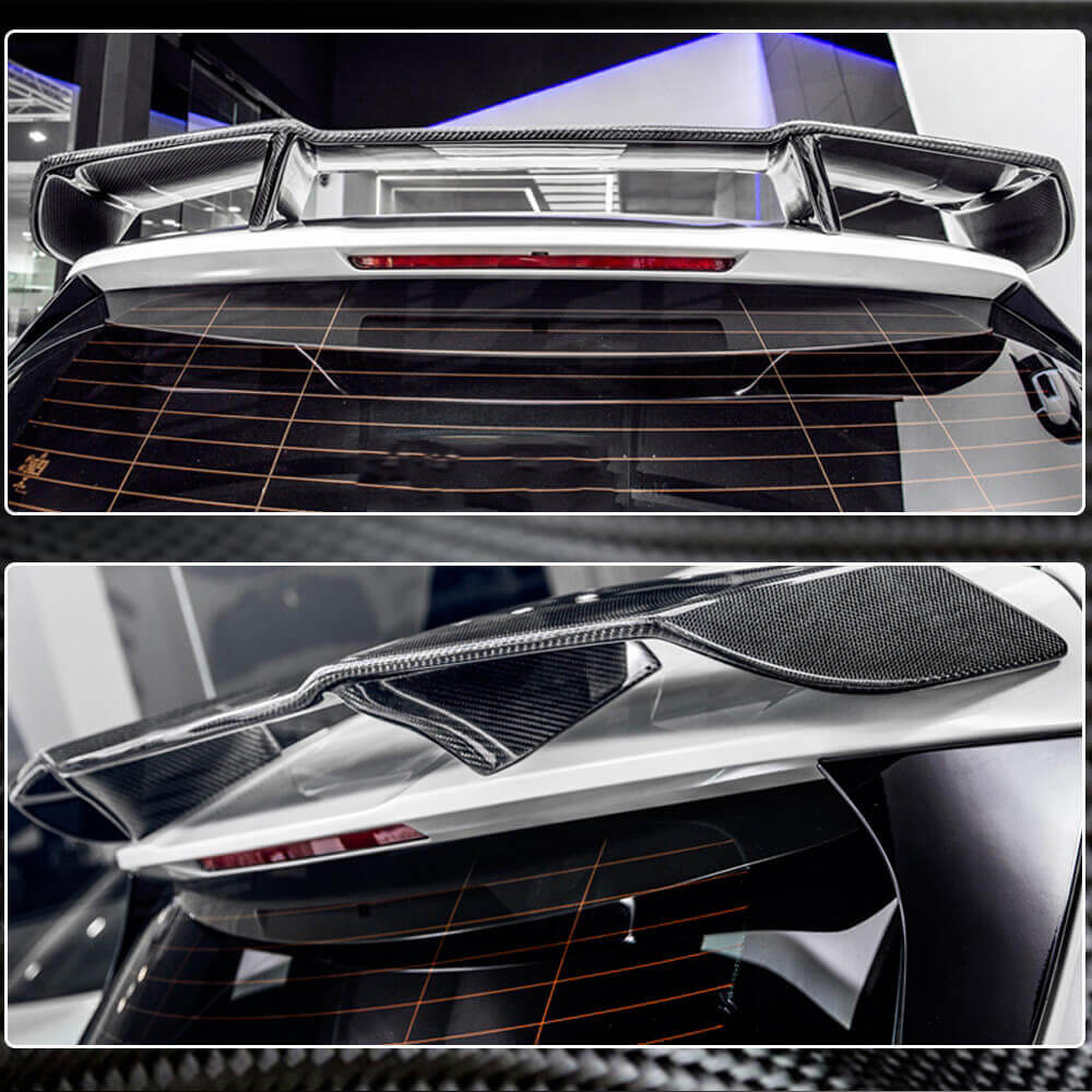 Spoiler V1 (for HB, Carbon) for Mercedes A-class W176 2012-2018 - image 3