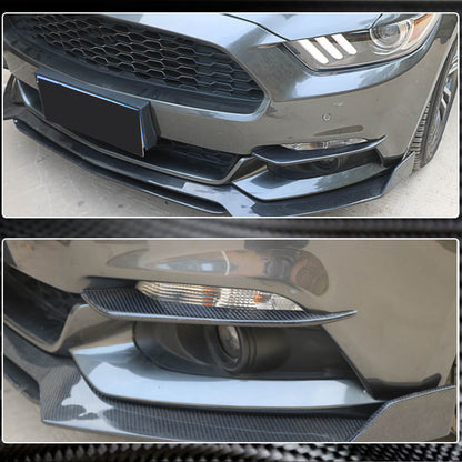 Covers for fog lights V1 (2015-2017, Carbon) for Ford Mustang 2015-2023 - image 3