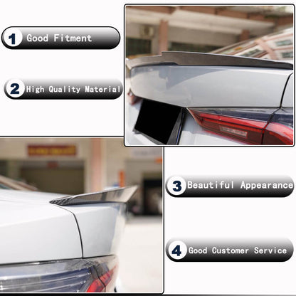 Rear Trunk Spoiler Carbon Fiber V2 (for G26) for BMW I4 (G26) 2022- - image 3