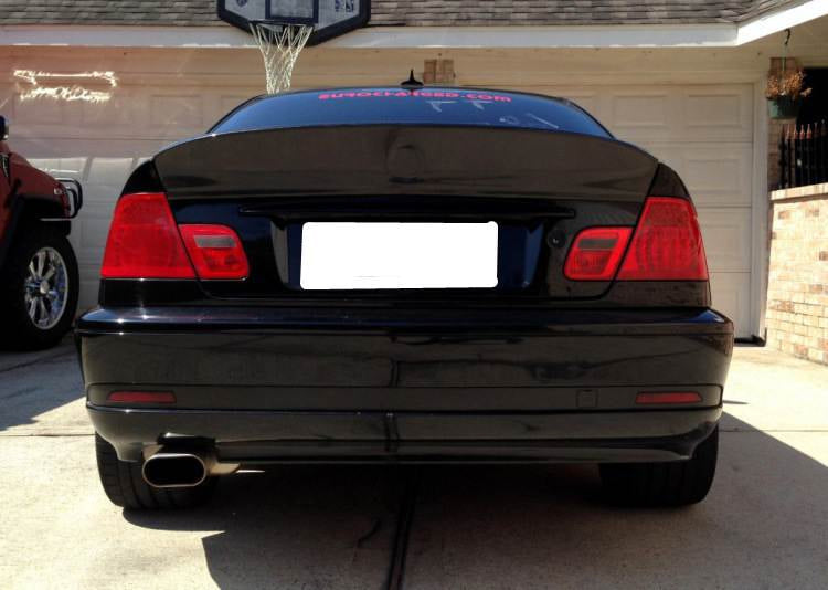 Rear Trunk Spoiler Carbon Fiber V2 (Coupe) for BMW 3 series E-46 1998-2006 - image 3
