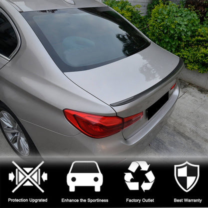 Rear Trunk Spoiler Carbon Fiber V9 (SD) for BMW 5 Series G30/31 2017-2023 - image 3