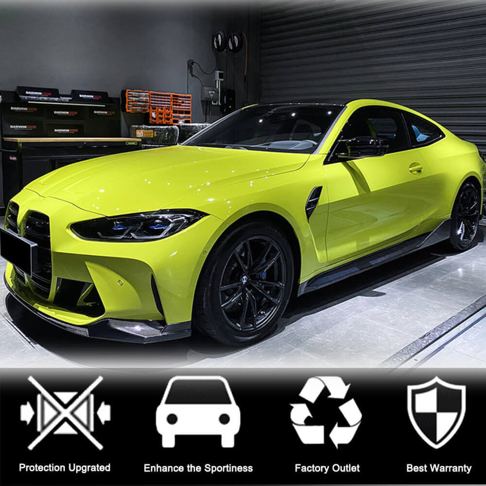 Side Skirt Extensions V2 (for G82/G83, Carbon) for BMW 4 Series G22/23/26 2020- - image 3