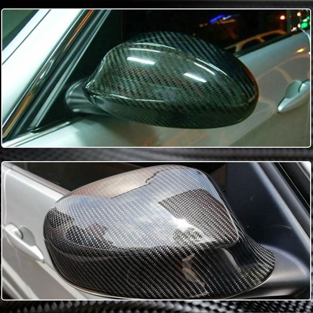 Mirror Covers (for E90/E91 2005-2008, Carbon) for BMW 3 Series E-90/91/92/93 2005-2011 - image 3