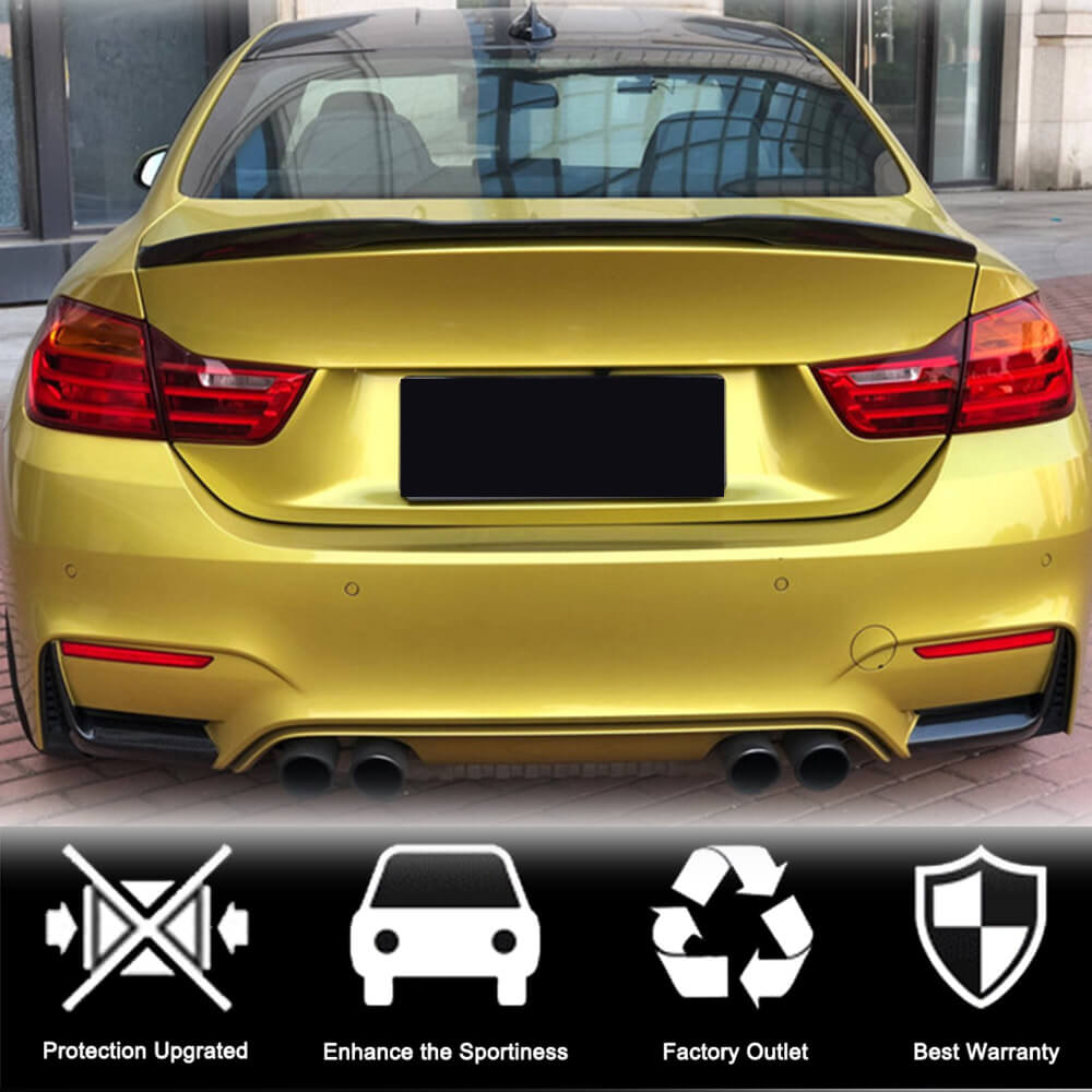 Rear Bumper Flap Extension (for F80, Carbon) for BMW 3 Series F30/F31 2012-2019 - image 3