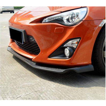 Cover on the front bumper Lip V3 (Carbon) for Toyota GT86 - image 3
