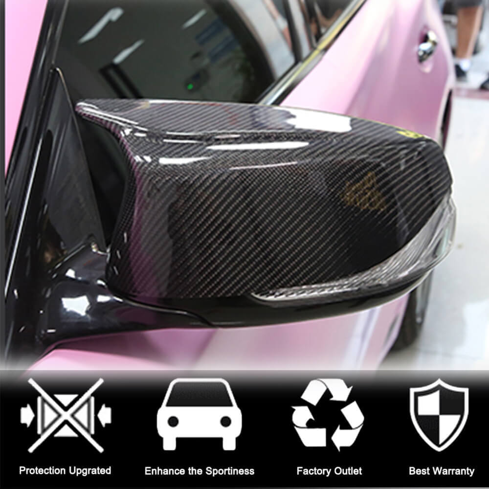 Mirror Covers V2 (Carbon) for Infiniti Q50/Q60 2013-2024 - image 3