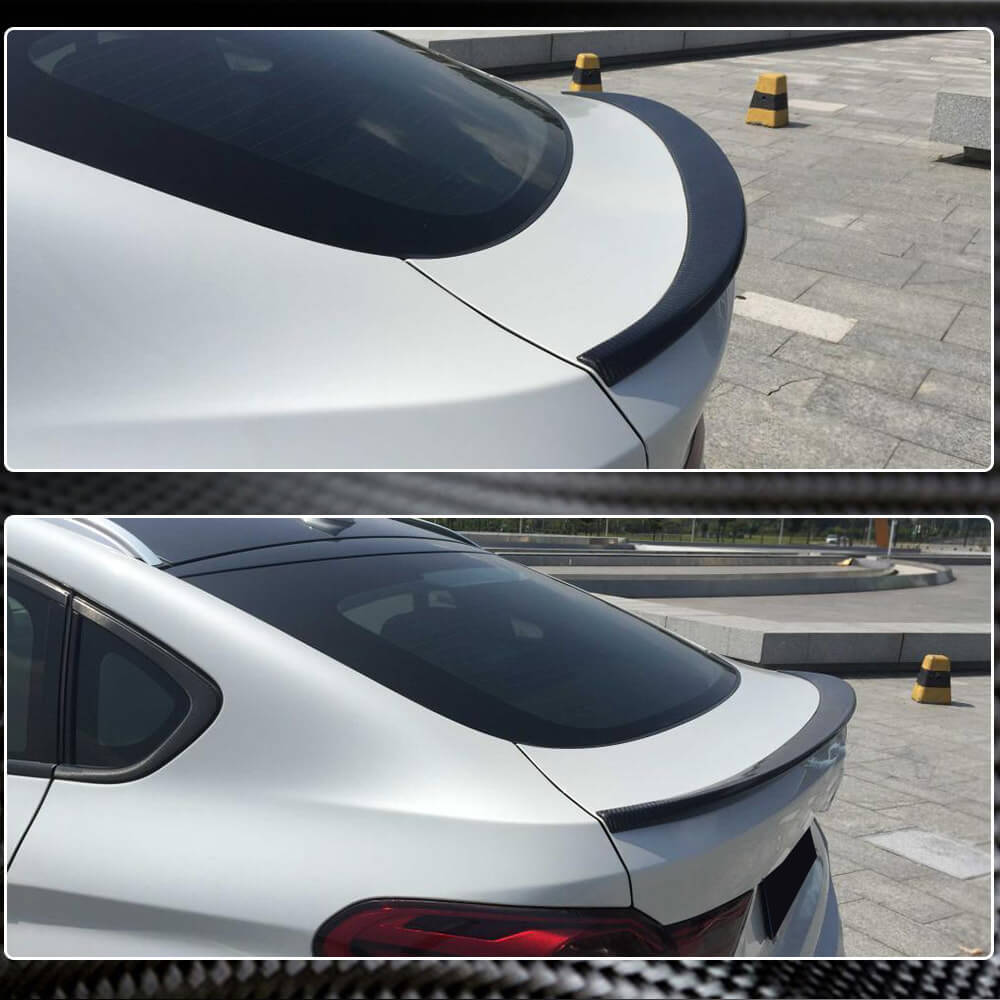Rear Trunk Spoiler Carbon Fiber V2 for BMW X4 F-26 2014-2018 - image 3