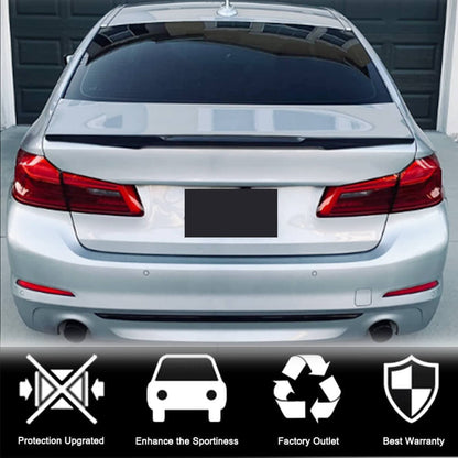 Rear Trunk Spoiler Carbon Fiber V6 (SD) for BMW 5 Series G30/31 2017-2023 - image 3