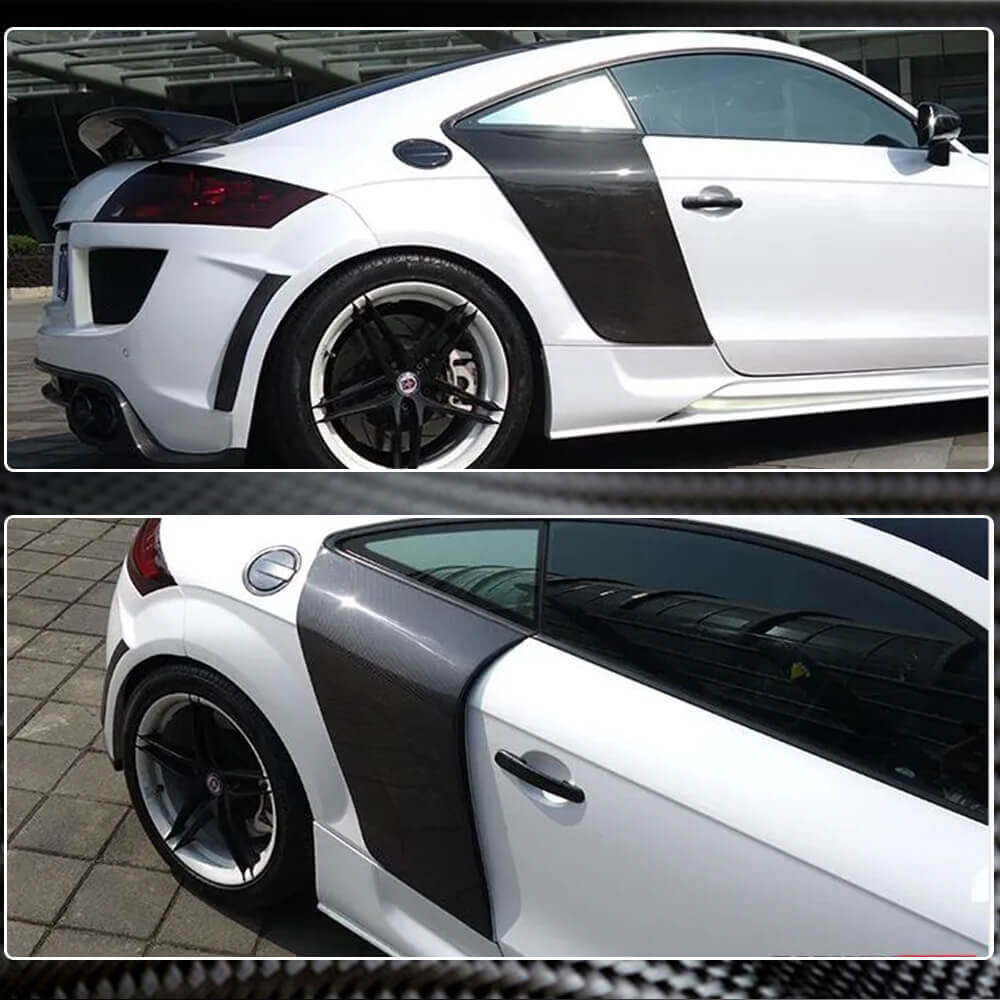 Carbon Rear Quarter Panel Covers (Coupe) for Audi ТТ 2006-2014 - image 4